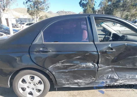 2008 Kia Spectra Ex from USA, damaged, VIN KNAFE121085582765